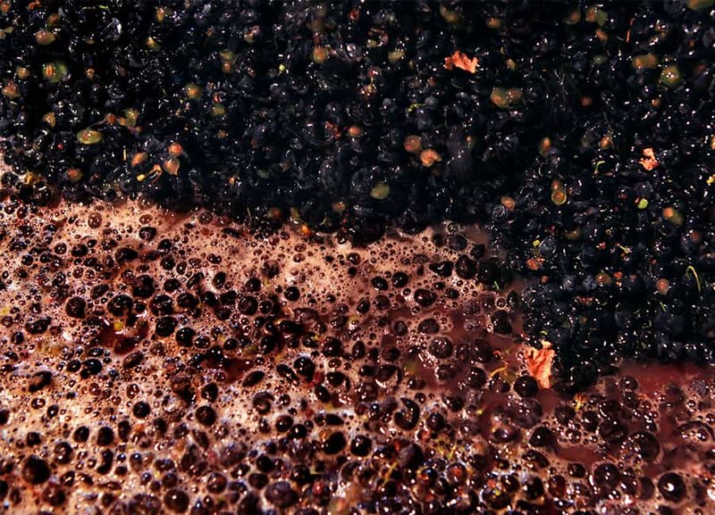 The most popular way of achieving a soft pink color is the maceration method.
