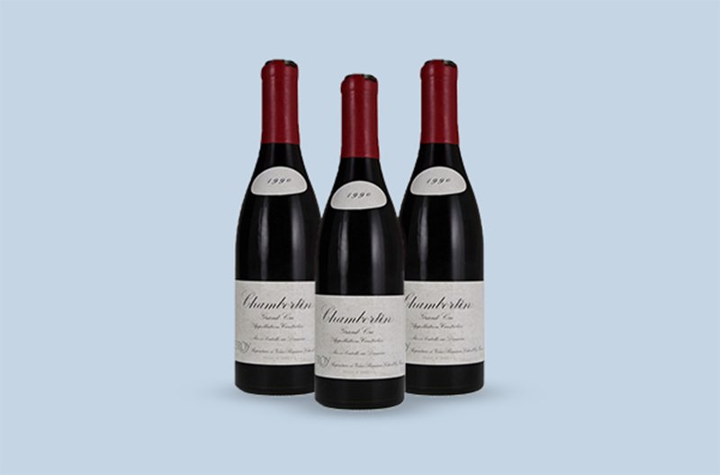 This 2015 Chambertin Burgundy Pinot Noir has a focused minerality, savory herbs, dark berries on the palate, with a complex, persistent finish.